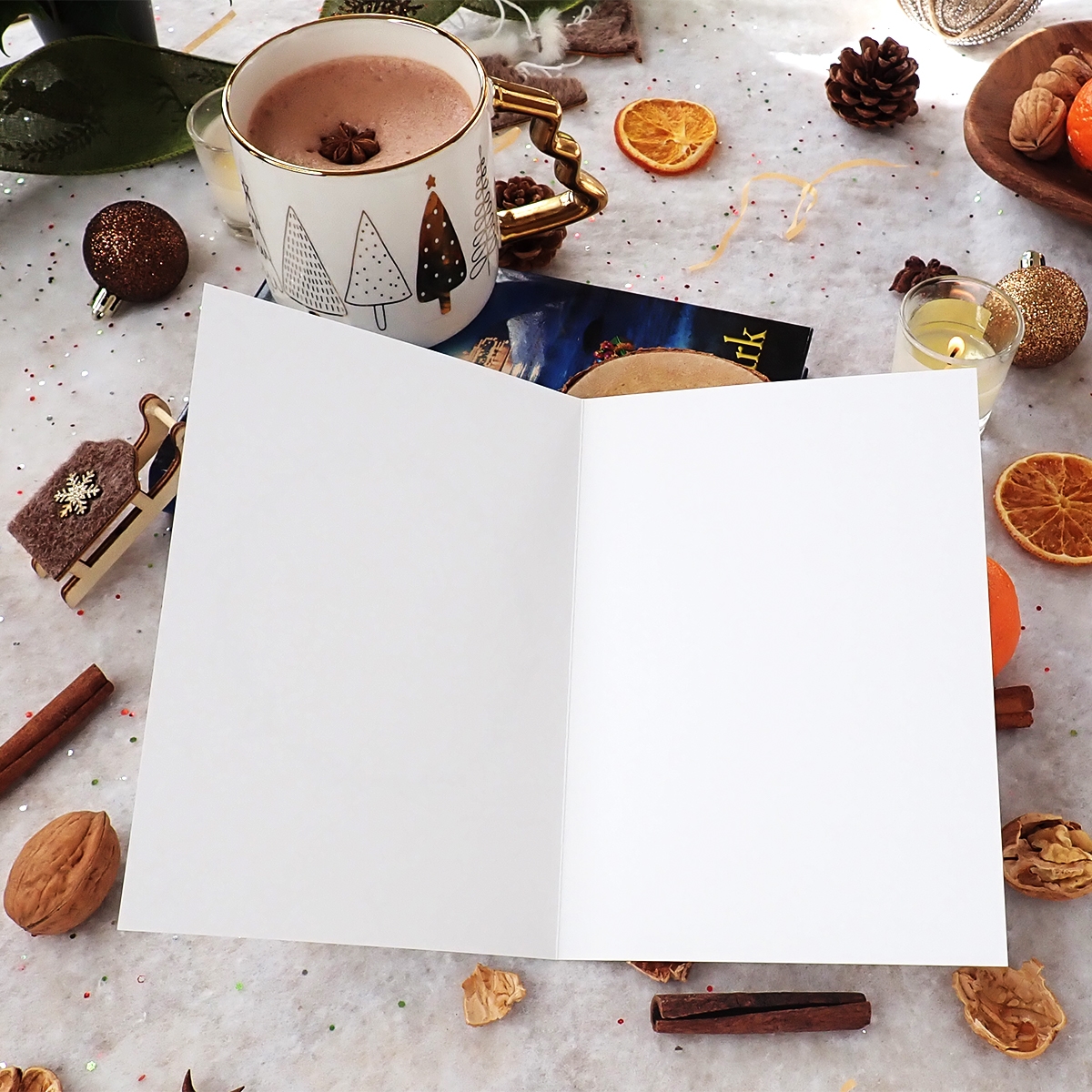 Carte Couronne du nouvel an – Image 2