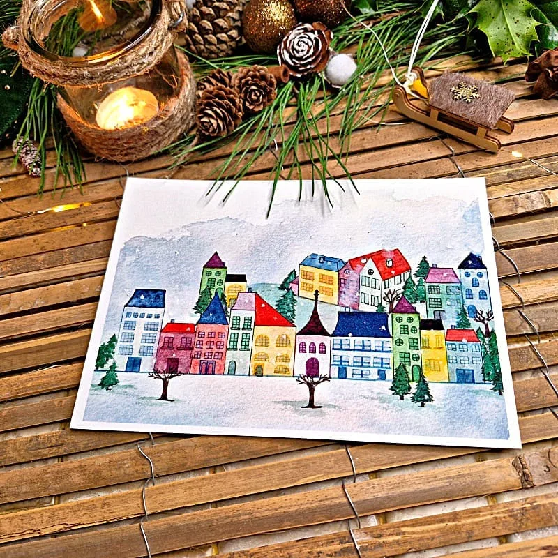 Affiche Sérénité en pays Scandinave