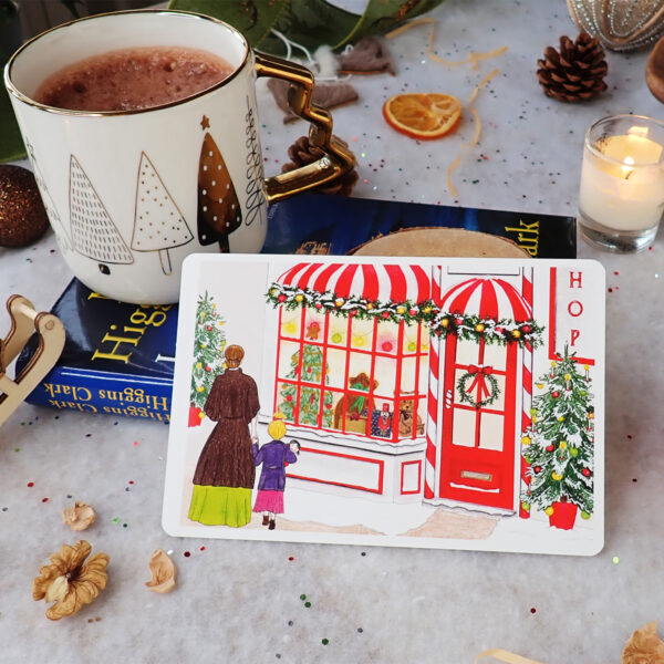 Boutique de Noël petite affiche Fine Art