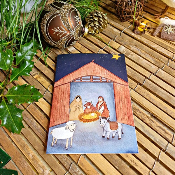 Carte de Vœux La Nativité