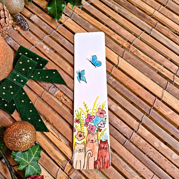 Marque-page Chat l'Heureux – Collection Une Histoire de Chat