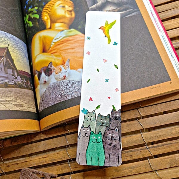 Marque-page Chatseur – Collection Une Histoire de Chat