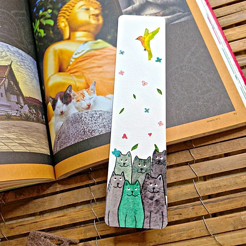 Marque-page Chatseur – Collection Une Histoire de Chat