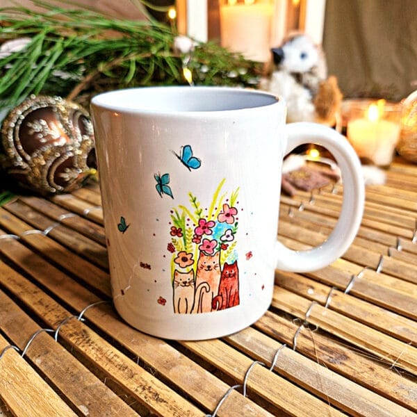 Mug Chat l'Heureux – Collection Une Histoire de Chat