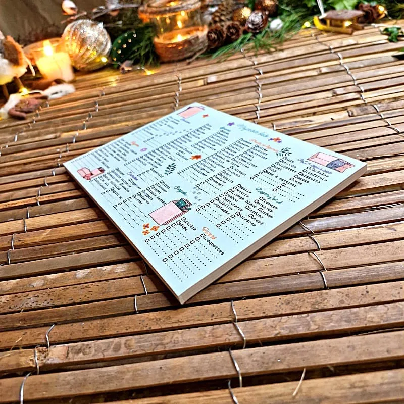Bloc-notes Liste de Courses Chats et compagnie – Image 2