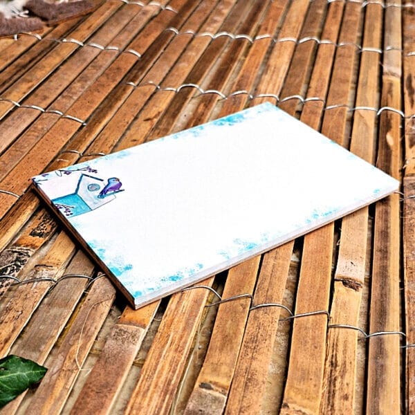 Bloc-notes 'Plumes d'Hiver' – Format A6