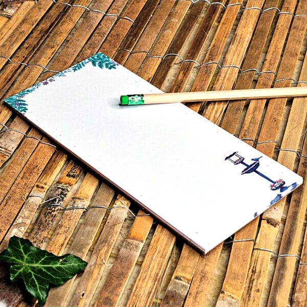 Bloc-notes Plumes d’hiver – Collection de Noël