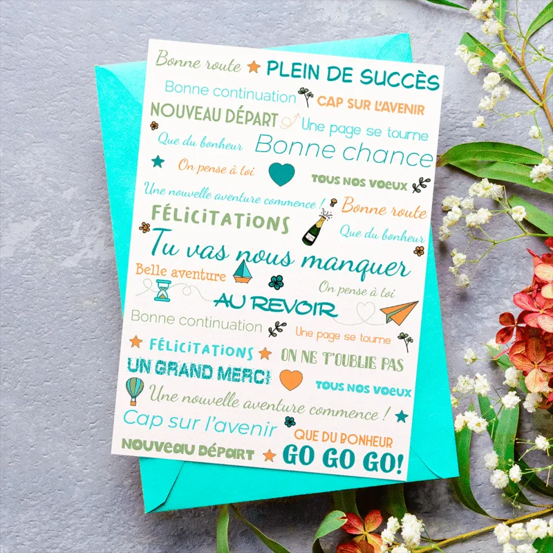 Maxi Carte Nouveau départ