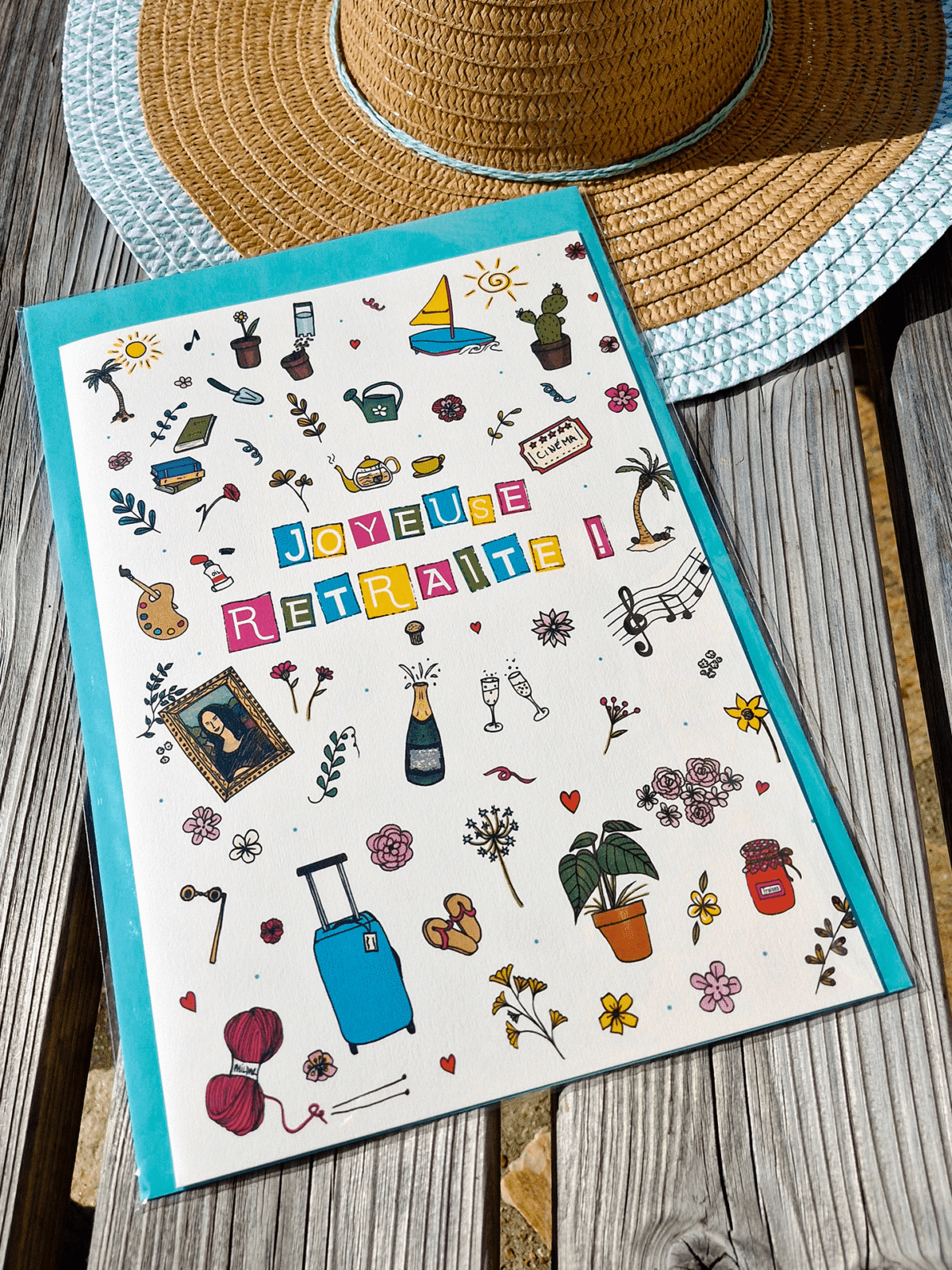 Maxi carte joyeuse retraite