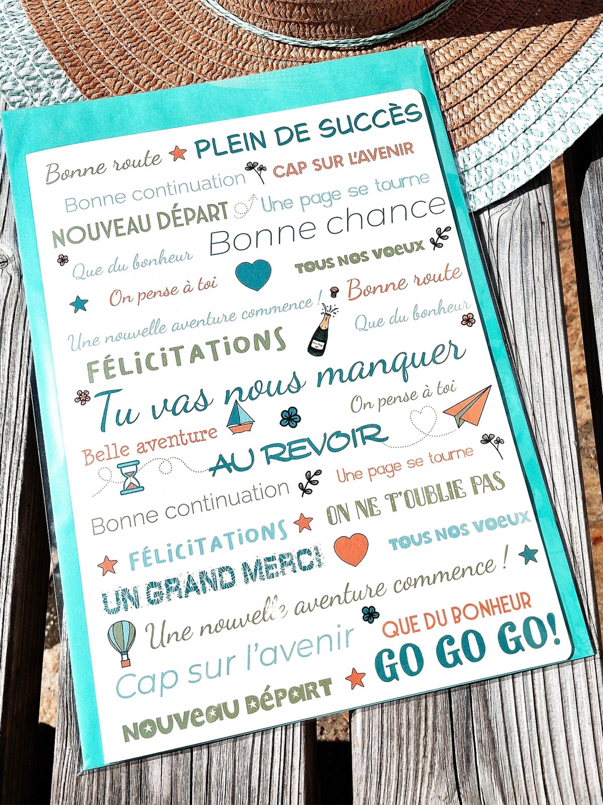 Maxi Carte Nouveau départ