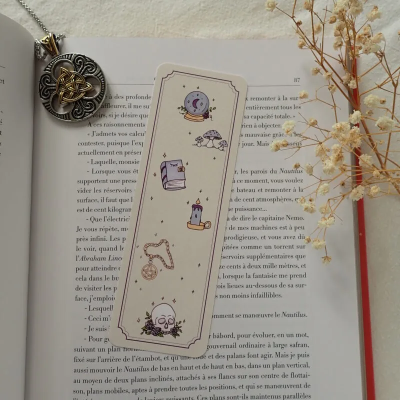 Marque-page Magie blanche